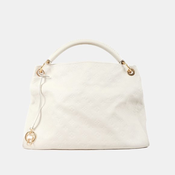Louis Vuitton White Monogram Empreinte Artsy MM - Picture 1 of 13